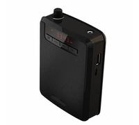 Amplificatore Vocale Portatile, K300FW Altoparlante wireless Guida didattica for insegnanti portatile Vita dedicata sospesa ad alta potenza(Noir)