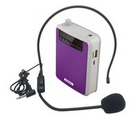Amplificatore vocale portatile Rolton K300 radio FM MP3 viola