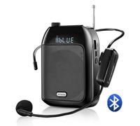 Amplificatore vocale wireless Bluetooth UHF portatile per lezioni didattiche Guida turistica Promozione U-Disk Megafono Microfono Altoparlante