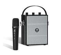 Amplificatore vocale wireless con microfono portatile, microfoni Bluetooth portatili per insegnanti ed eventi, microfono karaoke wireless per canto, sistema PA con effetti sonori ed eco S98 Pro