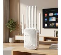 Amplificatore Wifi 1200Mbps /300Mbps Dual band 2.4G/5G Ripetitore Espansore di rete Gamma Extender Ripetitore di segnale WiFi Router wireless