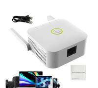 Amplificatore WiFi, amplificatore di segnale per estensori WiFi per la casa, Estensore WiFi esterno wireless Internet Booster, Amplificatore di segnale WiFi bianco per esterni, estensore di portata Wi