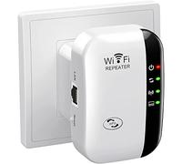 Amplificatore WiFi Extender, ripetitore WLAN WLAN Amplificatore WiFi fino a 5000 sq.ft con modalità ripetitore/AP, Amplifier Long Range con porta Ethernet a tutti i dispositivi WLAN, configurazione a