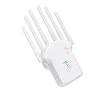 Amplificatore WiFi Internet - Trasmettitore di rete a copertura estesa | Booster wireless ad ampio raggio per casa, ufficio, seminterrato ed esterno