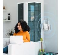 Amplificatore Wireless WiFi - Estensore Di Portata WiFi, Estensore WiFi-Wireless Ad Alta Velocità, Amplificatore Internet A Lungo Raggio Per Guardare Video, Scaricare File E Riprodurre