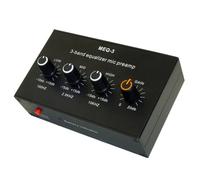 Amplificatori di segnale per preamplificatore microfonico, regolazione delle frequenze alte, medie e basse.