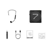 Amplificatori Vocali con Cuffie Wireless per L'insegnamento e la Guida Senza Rumore in Aule Ed Eventi All'aperto Altoparlante da 65 Mm