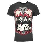 Amplified 1972 Maglietta Black Sabbath Adulto Unisex (GD3280)