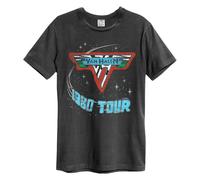 Amplified 1980 Tour Maglietta Van Halen Adulto Unisex (GD1317)