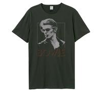 Amplified '80 Era Maglietta David Bowie Girocollo Adulto Unisex (GD1412)