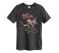 Amplified 80 Tour Maglietta Iron Maiden Adulto Unisex (GD1508)