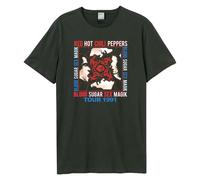 Amplified 91 Tour Maglietta Red Hot Chili Peppers Adulto Unisex (GD1120)