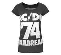 Amplified - AC/DC Maglietta a maniche corte Jailbreak 74 - Donna (NS4725)