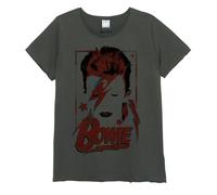 Amplified Aladdin Sane Maglietta David Bowie Donna (GD304)
