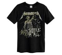 Amplified And Justice For All Maglietta Metallica Adulto Unisex (GD267)