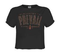 Amplified Animal Print Maglietta Corta Slaughter To Prevail Logo Donna (GD4158)