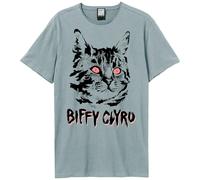 Amplified Black Cat Maglietta Biffy Clyro Adulto Unisex (GD1873)