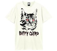 Amplified Black Cat Maglietta Biffy Clyro Adulto Unisex (GD1873)