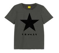 Amplified Black Star Maglietta David Bowie Bambini (GD4165)
