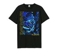 Amplified Blue Monster Maglietta Iron Maiden Adulto Unisex (GD3465)