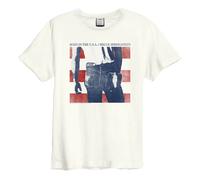 Amplified Born In The USA Maglietta Bruce Springsteen Adulto Unisex (GD455)