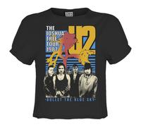 Amplified Bullet The Blue Sky Maglietta Corta U2 Donna (GD2690)