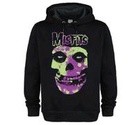 Amplified Camo Skull Felpa con Cappuccio Misfits Adulto Unisex (GD3636)