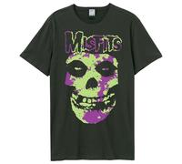 Amplified Camo Skull Maglietta Misfits Adulto Unisex (GD3777)