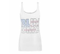 Amplified- Canotta con decorazione in strass Run DMC - Donna (NS4564)