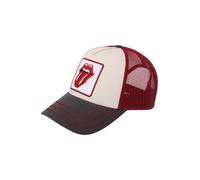 AMPLIFIED Cappello da baseball 'Rolling Stones' pietra / rosso / rosso scuro / bianco lana Uomo AMPLIFIED 55-60 pietra / rosso / rosso scuro / bianco lana