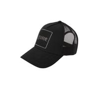 Amplified Cappellino da baseball Trucker con chiusura a scatto regolabile, traspirante, The Cure, nero-grigio, Taglia unica