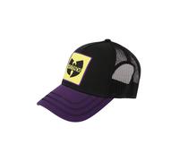 Amplified Cappellino da baseball Trucker con chiusura a scatto regolabile, traspirante, Wu-Tang Clan, nero-viola-giallo, Taglia unica