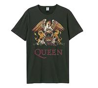 Amplified Charcoal Queen Royal Crest T Shirt from