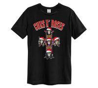 Amplified Christmas Hat Band Maglietta Guns N Roses Adulto Unisex (GD3417)