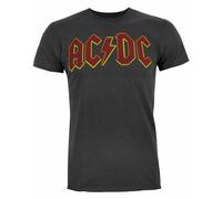Amplified Clothing Ac/Dc Logo Uomini Piccolo T-shirt a maniche corte