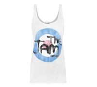Amplified Clothing Bianco The Jam Logo Veste Donne
