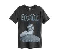 Amplified Clothing Grigio Ac/Dc T-shirt a maniche corte Uomini