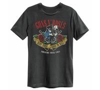 Amplified Clothing Grigio Guns N Roses T-shirt a maniche corte Uomini
