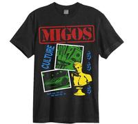 Amplified Clothing Nero Migos T-shirt a maniche corte Uomini