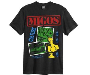 Amplified Clothing Nero Migos T-shirt a maniche corte Uomini