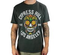 Amplified Cypress Hill Floral Skull Unisex T-Shirt (S)