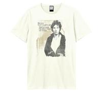 Amplified Darkness Edge of Town Bruce Springsteen, maglietta unisex per adulti, Bianco vintage, L