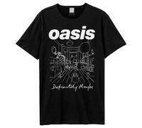 Amplified Definitely Maybe Maglietta Oasis Adulto Unisex (GD2176)