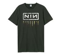 Amplified Downward Spiral Maglietta Nine Inch Nails Logo Adulto Unisex (GD2211)