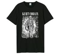 Amplified Etched Out Kurt Maglietta Kurt Cobain Adulto Unisex (GD3618)