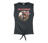 Amplified Fear Of The Dark Top Iron Maiden Senza Maniche Donna (GD2973)