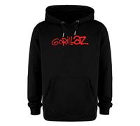 Amplified Felpa con Cappuccio Gorillaz Logo Adulto Unisex (GD976)