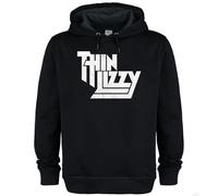 Amplified Felpa con Cappuccio Thin Lizzy Logo Adulto Unisex (GD2743)