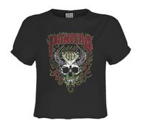 Amplified Fire Skull Maglietta Corta Pantera Donna (GD3134)
