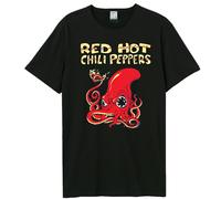 Amplified Fire Squid Maglietta Red Hot Chilli Peppers Adulto Unisex (GD3515)